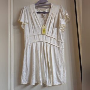 Source Unknown Cream Women's Top